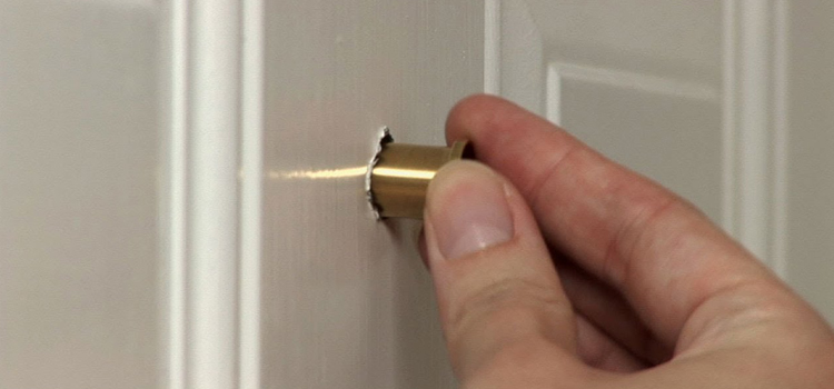 peephole door repair in North Lauderdale